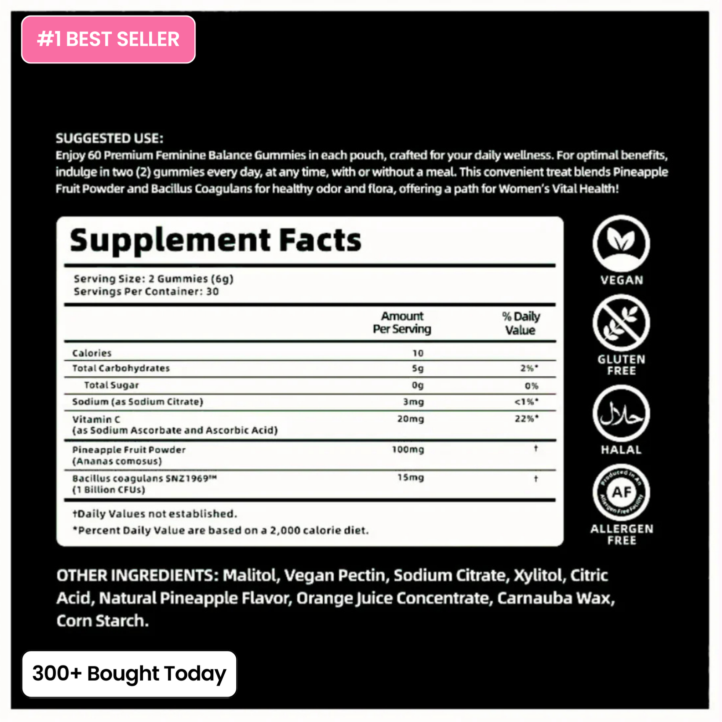 Her+ Feminine Balance Gummies