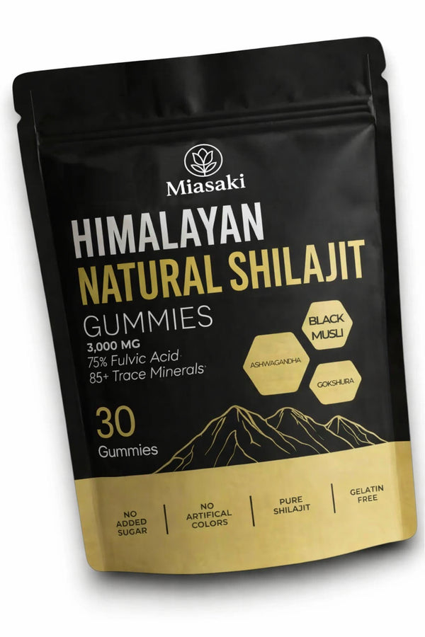 Miasaki Pure Himalayan Shilajit Gummies