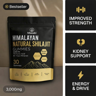 Miasaki Pure Himalayan Shilajit Gummies