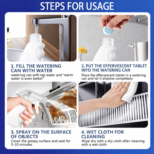 Miasaki Multifunctional Effervescent Cleaner