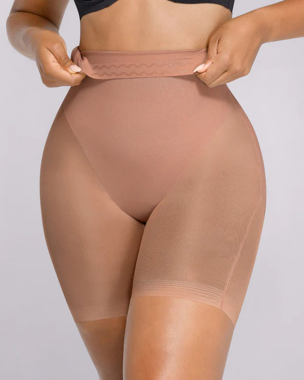 Miasaki High-Waisted Mid Thigh Short