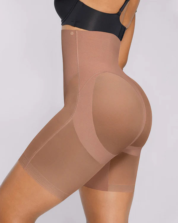 Miasaki High-Waisted Mid Thigh Short