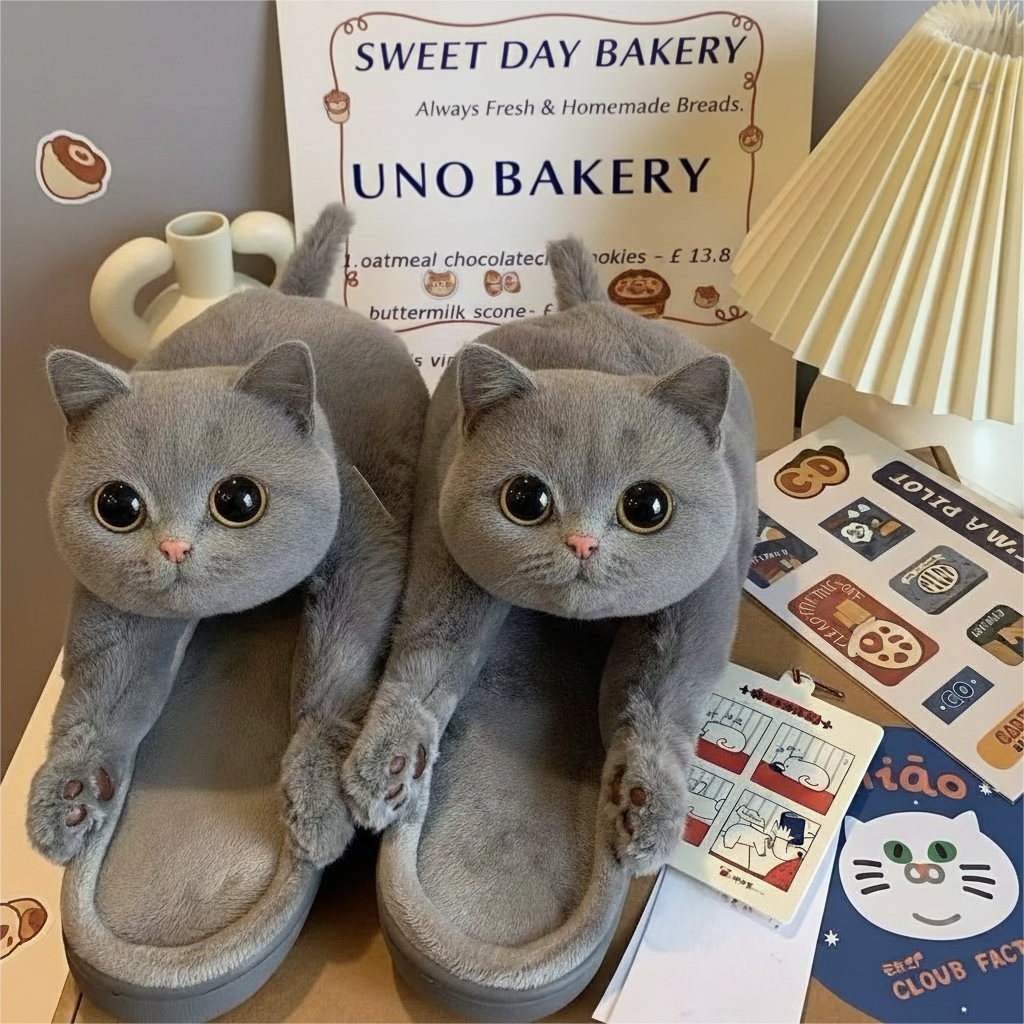 Miasaki Kitty Comfort Slides