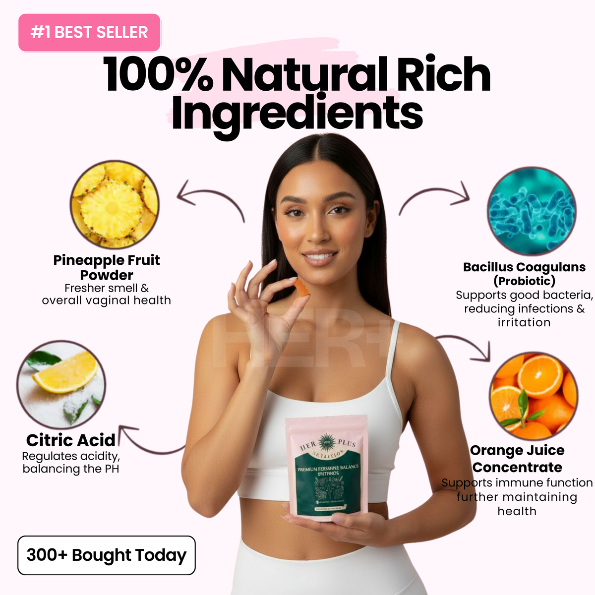 Her+ Feminine Balance Gummies