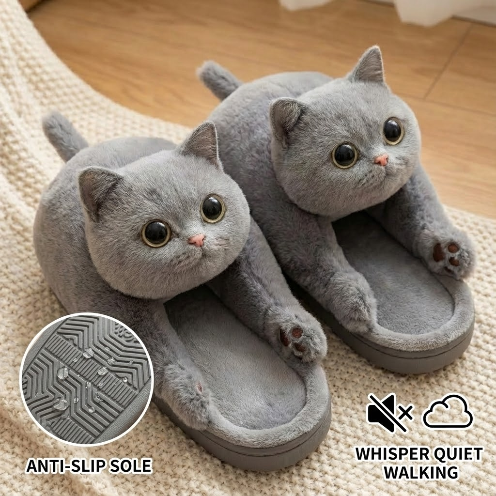 Miasaki Kitty Comfort Slides