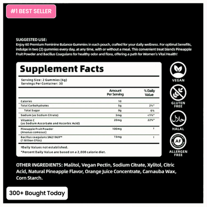 Her+ Feminine Balance Gummies