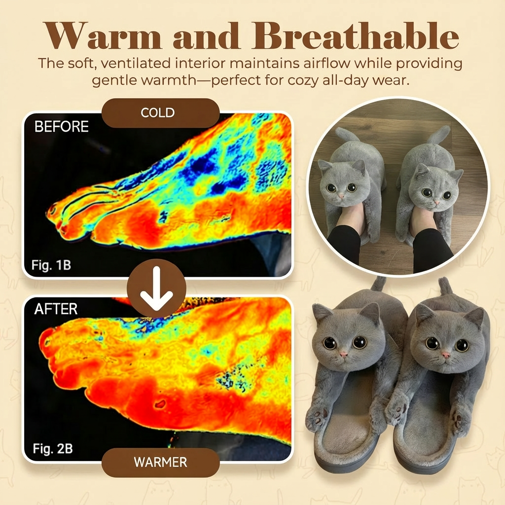 Miasaki Kitty Comfort Slides