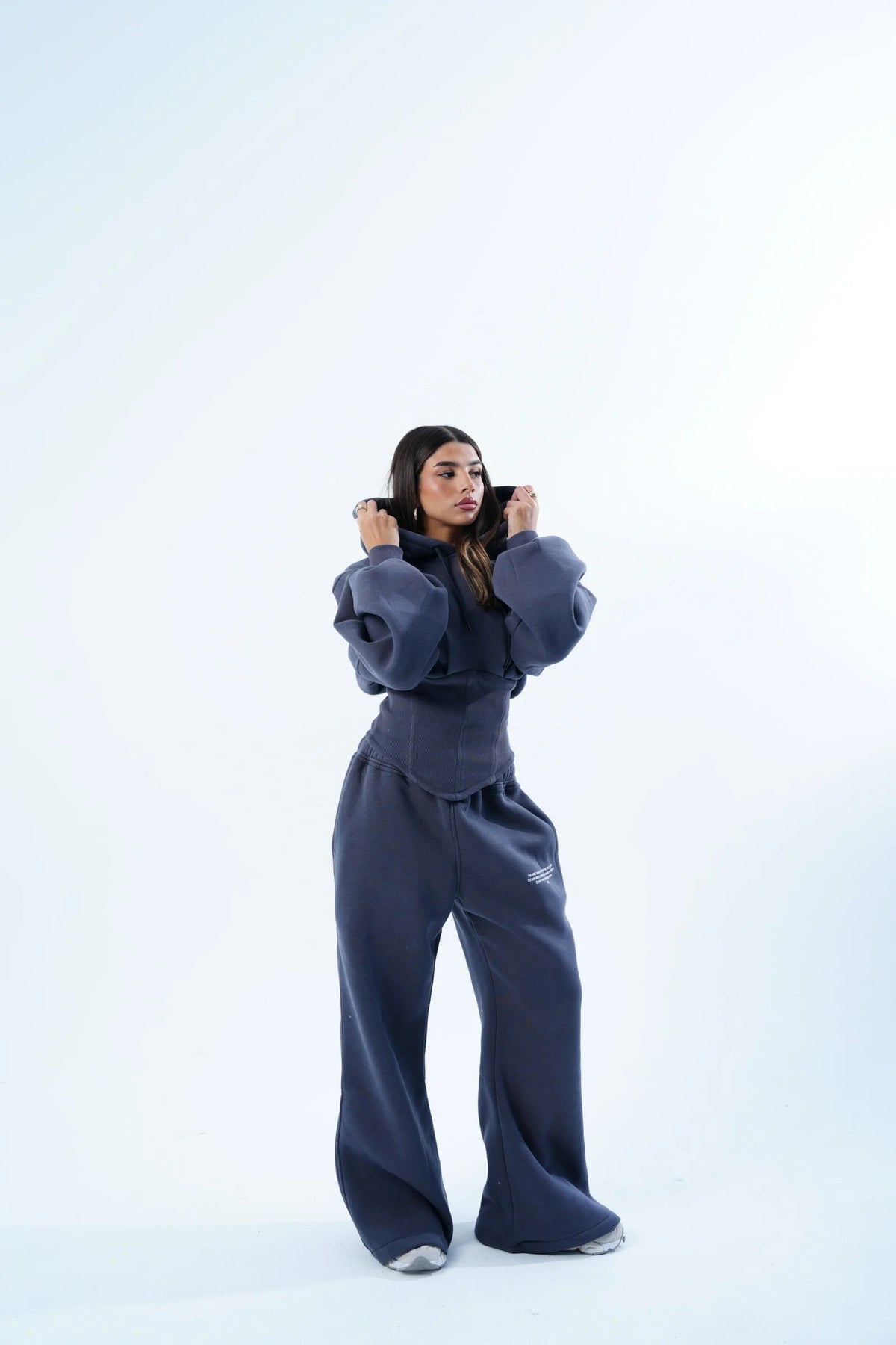 Miasaki Snatched Corset Hoodie and Pants Set