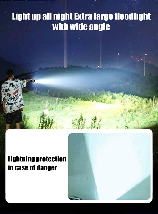 Miasaki Strong Retractable LED Flashlight