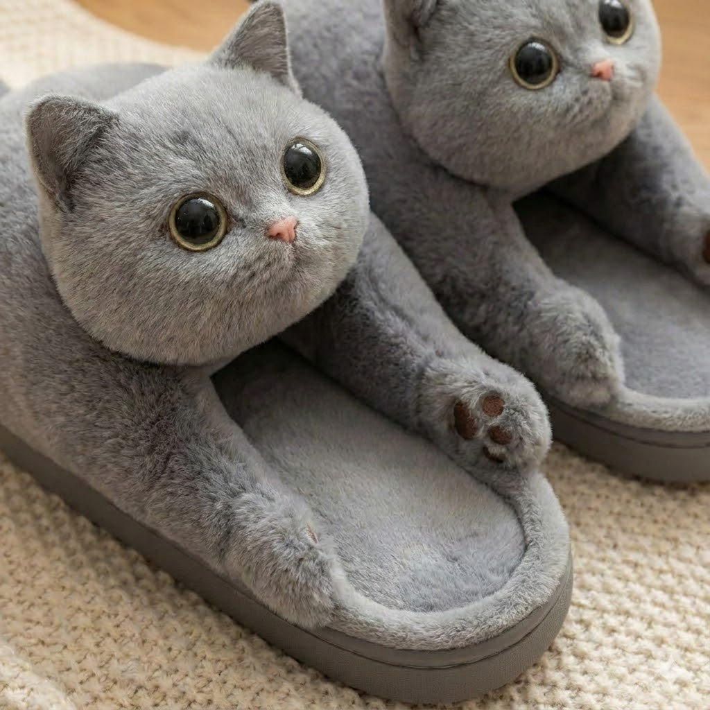 Miasaki Kitty Comfort Slides