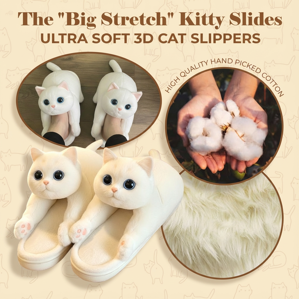Miasaki Kitty Comfort Slides