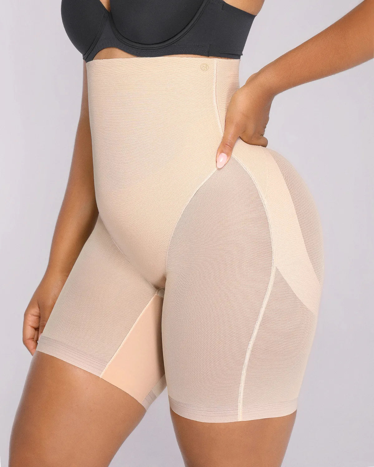 Miasaki High-Waisted Mid Thigh Short